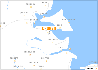 map of Chohen