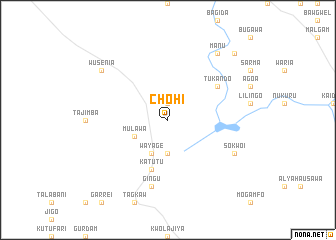 map of Chohi