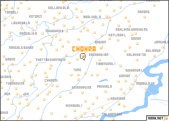 map of Chohra