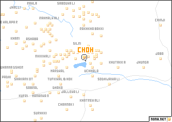 map of Choh