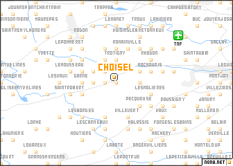 map of Choisel