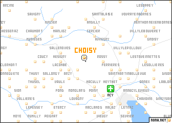 map of Choisy