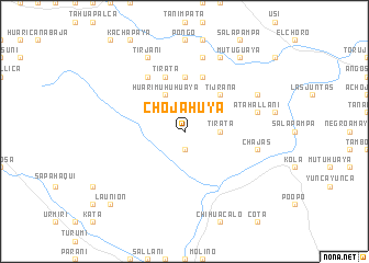 map of Chojahuya