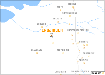 map of Chojimula