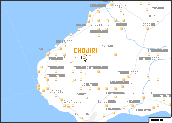 map of Chŏji-ri