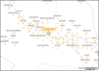 map of Chokat