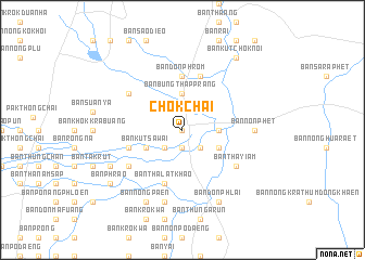 map of Chok Chai