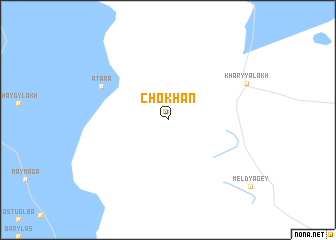 map of Chokhan