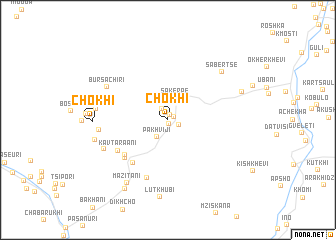 map of Ch\