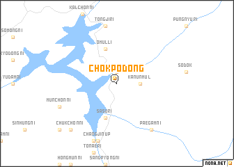 map of Chŏkp\