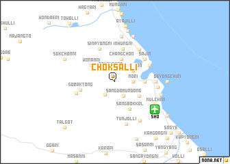 map of Ch\