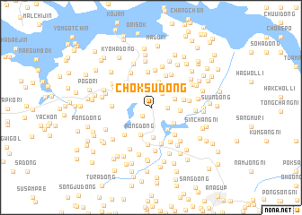 map of Chŏksu-dong