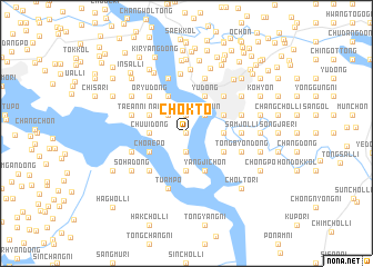 map of Chŏkto