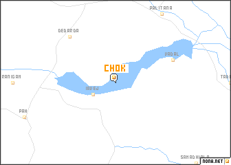 map of Chok