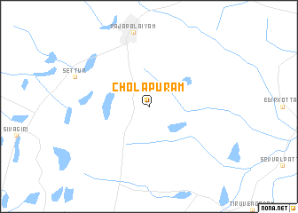 map of Cholapuram