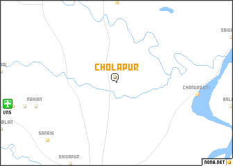 map of Cholāpur