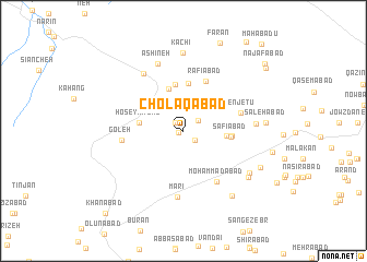 map of Cholāqābād