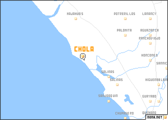 map of Chola