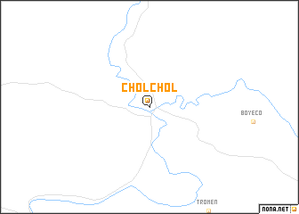 map of Cholchol