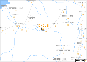 map of Chole