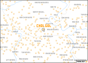 map of Chŏl-gol