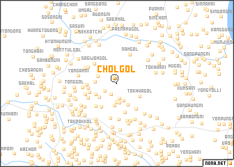 map of Chŏl-gol