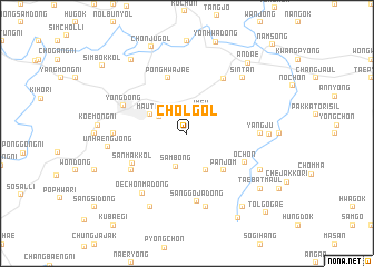 map of Chŏlgol