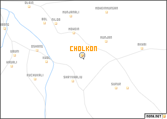 map of Chol Kon