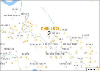 map of Chollarī