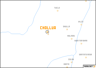 map of Chollua