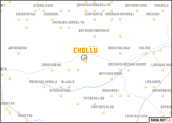 map of Chollū