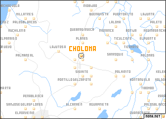 map of Choloma