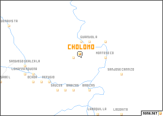 map of Cholomo