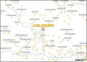 map of Cholondrón