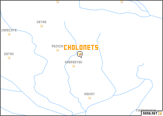 map of Cholonets