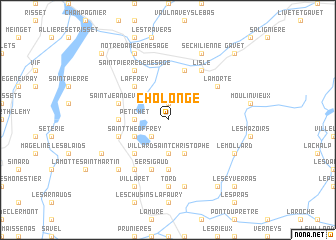 map of Cholonge