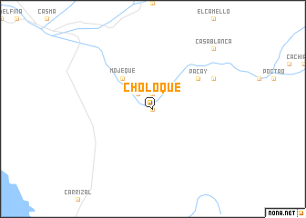 map of Choloque