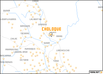 map of Choloque