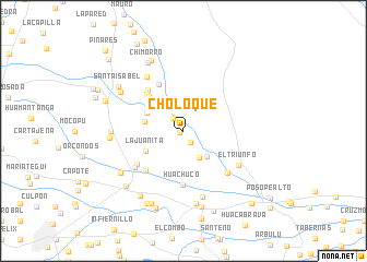 map of Choloque