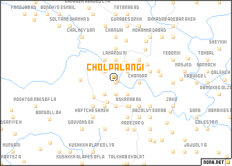 map of Cholpalangī