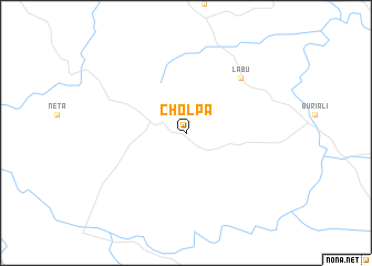 map of Cholpa