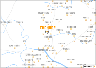 map of Chomane