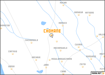 map of Chomane