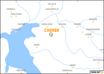 map of Chomba