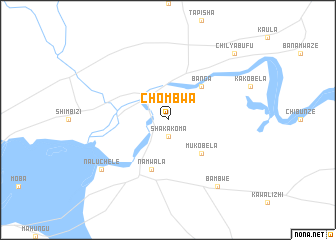 map of Chombwa