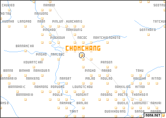 map of Chom Chang