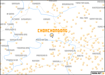 map of Chŏmch\