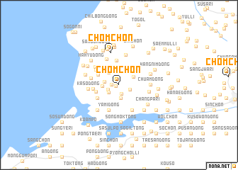 map of Chŏmch\