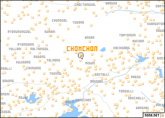 map of Chŏm-ch\