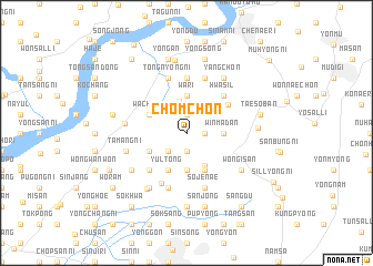 map of Chŏmch\